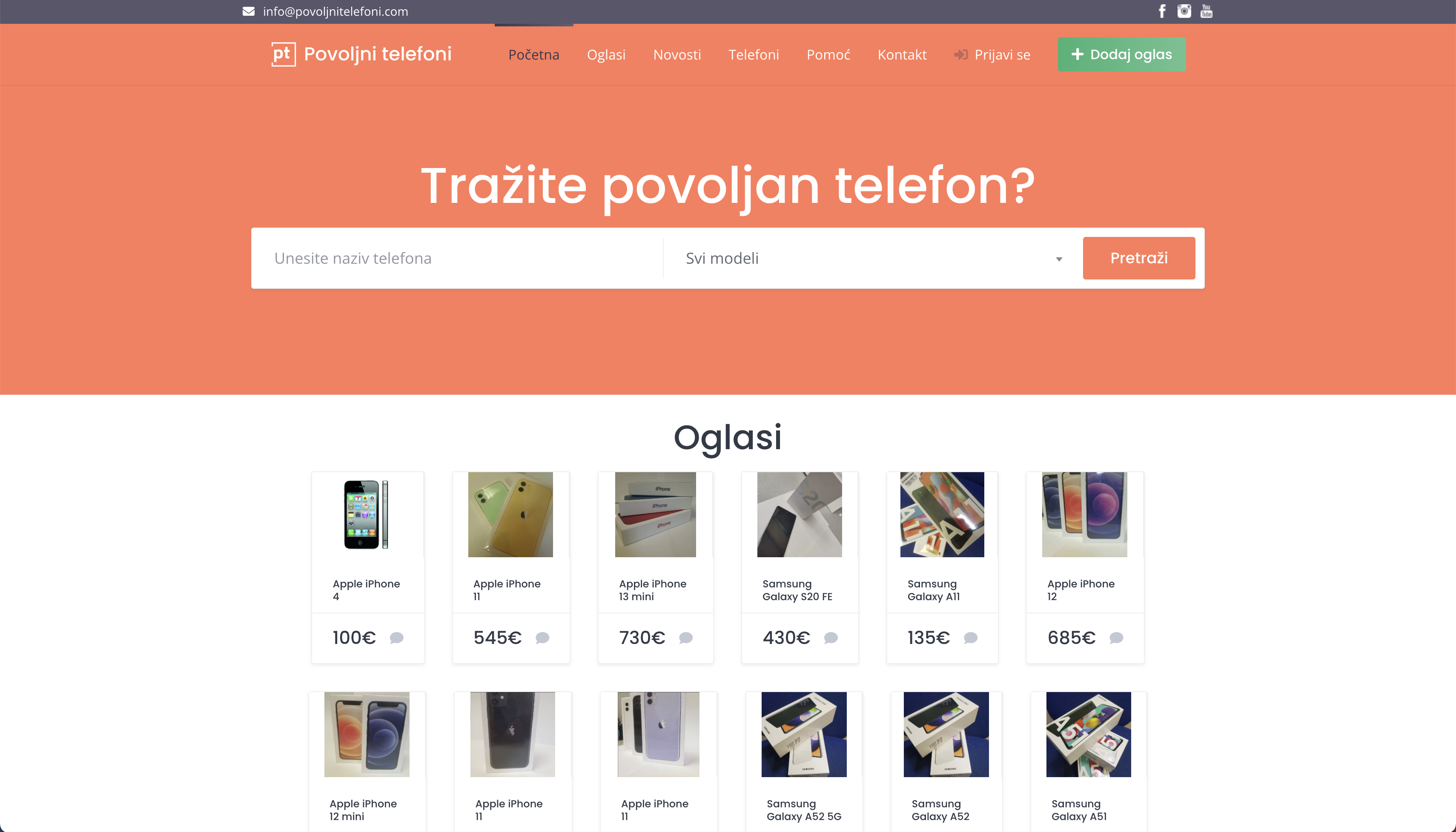Povoljni Telefoni